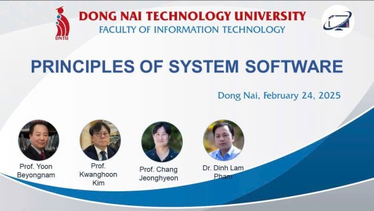 Hội thảo chuyên đề PRINCIPLES OF SYSTEM SOFTWARE