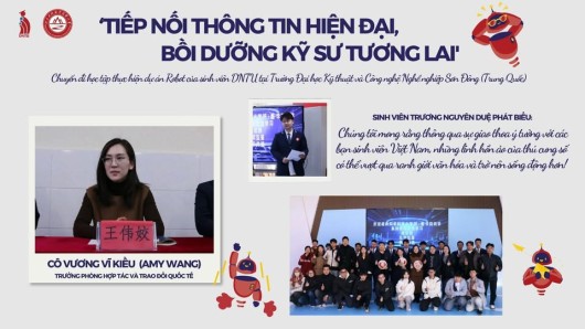 SINH VIÊN KHOA CNTT DNTU TRONG CHƯƠNG TRÌNH GIAO LƯU VĂN HÓA & HỌC THUẬT TẠI TRUNG QUỐC