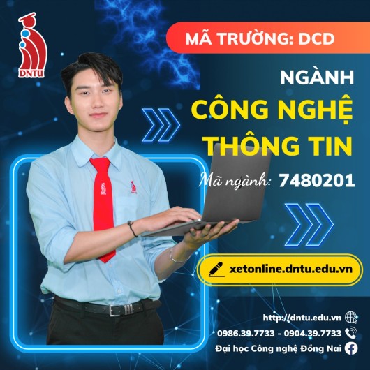 TRƯỜNG ĐẠI HỌC CÔNG NGHỆ ĐỒNG NAI NHẬN HỒ SƠ XÉT TUYỂN HỌC BẠ TRỰC TUYẾN